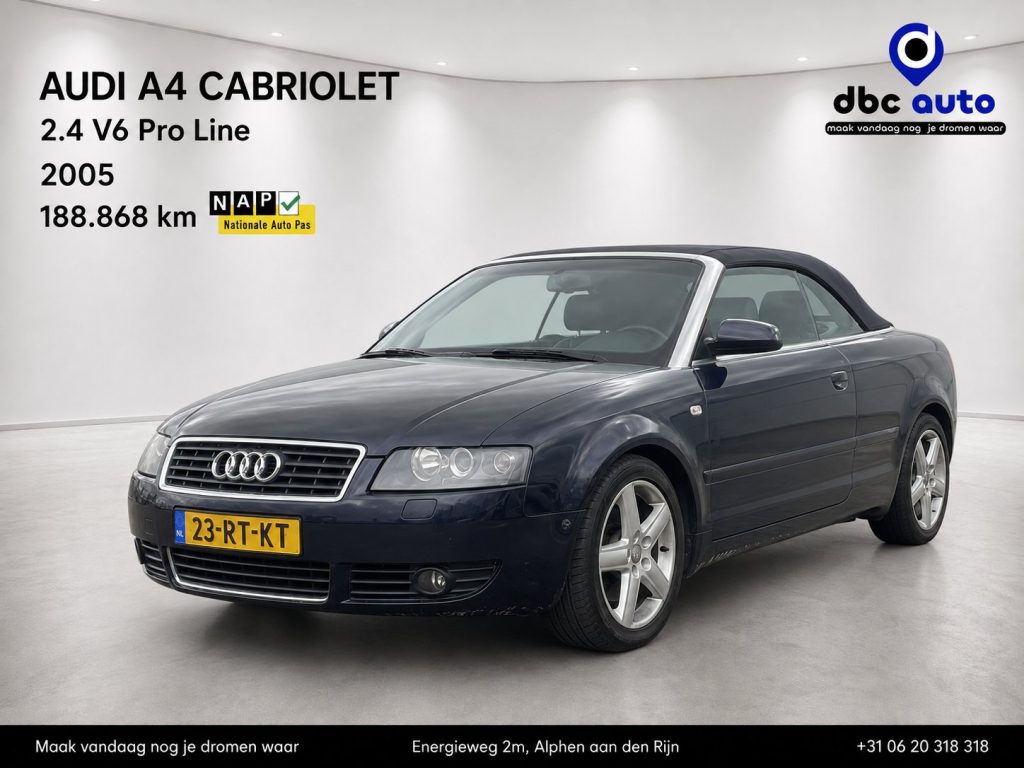 AUDI AUDI A4 CABRIOLET PRO LINE